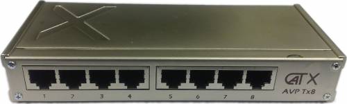 CatX Mini Tx8 8-fach Multi-Transmitter-Modul f�r 8 x VGA mit Audio