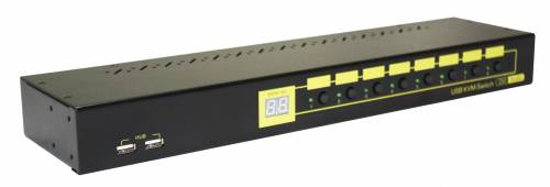 UNICLASS 8-Port DVI / USB2.0 / Audio KVM-Switch