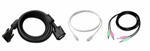 1,8m Kabelkit f�r DualLink-DVI/USB/Audio KVM-Switches