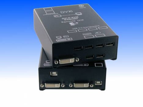 DVXI/ET-UCT DVI-D / USB2.0 -CATx Extender-Set bis 140 m