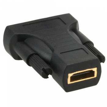 HDMI-DVI Adapter, InLine�, HDMI Buchse auf DVI Stecker, vergoldete Kontakte