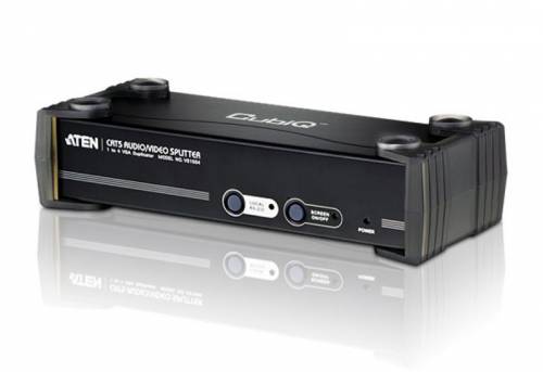 4-Port Cat 5 Audio/ Video Splitter