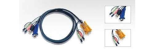 ATEN 2L-5303U 3m USB/VGA/Audio Systemkabel