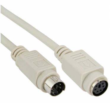 10m PS/2-Verl�ngerungskabel Stecker/Buchse