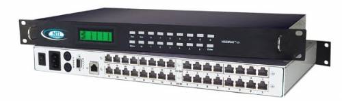 VGA Matrix-Switch 16x16 (Kreuzschiene �ber Cat-Kabel)