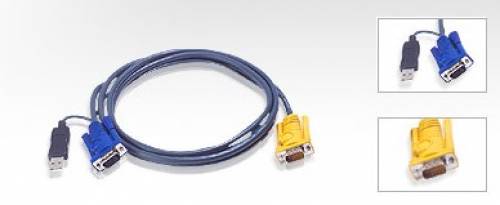 ATEN 2L-5202UP 1,8 m USB/VGA Systemkabel