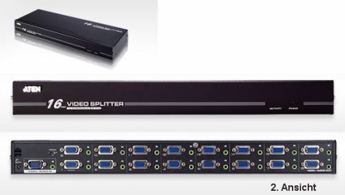 16-fach VGA/Audio Vervielfacher