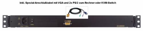 ATEN Slideaway™ Konsolenschublade mit 17