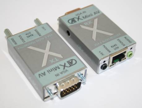 Catx Mini VGA-Extender-Set VGA + Audio
