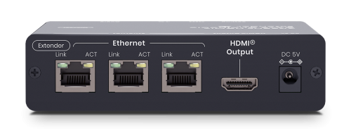 4K60Hz HDMI Receiver plus 2-Port CAT-Splitter, SC&T HE03LR-4K6G