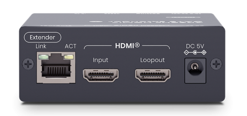 4K60Hz HDMI CAT-Transmitter ausbaubar auf bis zu 250 Displays, SC&T HE03T-4K6G