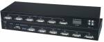 6 Quellen zu 6 Displays DVI Video Matrix Switch