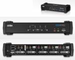 ATEN CS1764A 4-fach DVI/USB2.0/Audio KVM-Switch inkl. Kabel