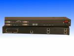 DVXI/ET-QCT Quad-Head DVI-D / USB2.0 / PS2 / seriell / Audio -CATx