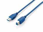 USB 3.0 Verbindungskabel A->B Stecker/Stecker 3m