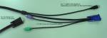 1,2 m Real-USB/USB-Tastatur/Maus/VGA/PS2-Systemkabel f�r Prima-TU8/TU16