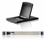 16-Port Slideaway™ LCD KVMP Switch mit 19