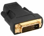 HDMI-DVI Adapter, InLine�, HDMI Buchse auf DVI Stecker, vergoldete Kontakte