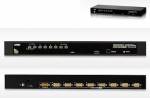 8-fach, ATEN KVM-Switch CS1308, PS/2, USB, 48,26cm (19