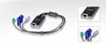 PS/2 + VGA CPU-Modul f�r Aten/Altusen KVM-Switches, bis 50m CAT5