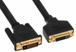 5m DVI-D Verl�ngerung Premium digital 24+1 St/Bu, Dual Link