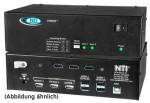 NTI HDMI/DVI USB KVM SPLITTER f�r 2 Benutzer