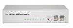 2-User x 8-Port Compact CAT5 KVM-Switch mit OSD