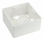 Aufputzrahmen f�r UP-Dosen, wei� RAL9010