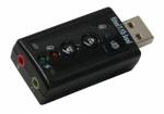 USB Audio Adapter, virtueller 7.1 Surround Sound