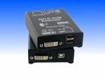 IHSE DSXi Single-Head DVI, Singlelink KVM-Extender-Set mit USB-HID �ber ein CAT-Kabel bis 50 m
