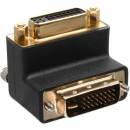 VI-I Adapter, 90� gewinkelt, digital+analog 24+5 Stecker / Buchse