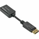 InLine� DisplayPort zu HDMI Adapterkabel mit Audio, DisplayPort Stecker auf HDMI Buchse, schwarz