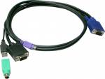 UNICLASS 5m Combo-free PS/2+USB+VGA PC-Systemkabel