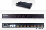 8-fach IP KVM-Switch Altusen/ATEN 2-User-Zugriff und IP-Multi-View