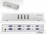 4-VGA/Audio an 4-Monitore/Beamer Matrix VGA/Audio-Switch
