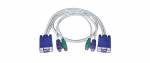 3m langes Verl�ngerungs-Kombikabel (Stecker/Buchse)