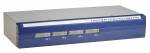 UNICLASS 4-fach USB/PS2 VGA/Audio KVM-Switch inkl. Kabel