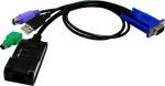 UNICLASS Combo-free USB/PS2/VGA CAT5/6 Server-Modul
