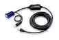 Preview: USB + VGA CPU-Modul für Aten/Altusen KVM-Switches, mit 4,5m Kabel, Aten KA7970