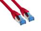 Preview: 10 m x 10 pcs patch cable Cat.6A, S/FTP (PiMf), halogen free, 500MHz, red, 76800Rx10