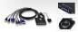 Preview: Aten CS22U 2-Port USB / VGA Kabel-KVM-Switch mit "Remote Selection Switch" und 0,9m Komplettverkabelung