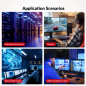 Preview: 4K60Hz HDMI 2.0 und 4x USB2.0 HDBaseT Zero Latency Extender-Set bis 100m, AV Access 4KEX100-KVM-PRO