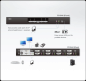 Preview: Aten CS1644A 4-Port USB 2.0 DL-DVI Dual View KVMP Switch inkl. 1,8m Komplettverkabelung