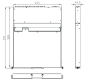 Preview: 16-Port IP LCD KVM-Konsole with 17" LCD incl. 16 x Cable, Haitwin AK-1716-IP