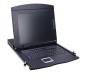 Preview: LANBE AS-7100DLS 17" extra short DVI LCD KVM Console, combo support (USB/PS.2)
