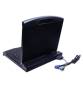 Preview: LANBE AS-7100ULS 17" extra short LCD KVM Console, combo support (USB/PS.2)