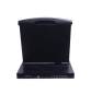 Preview: 8-Port CAT-KVM FHD 1080p LCD-Konsole mit 18,5" LED-LCD, incl. 8x CPU-Module, LANBE AS-9108HD-TLS