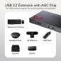 Preview: Dual-4K60Hz HDMI+USB KVM-Extender mit nur USB plus DisplayLink-Treiber am PC