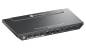 Preview: 2 PC und ein Notebook Hybrid KVM-Switch-Docking-Station 1x USB-C mit LAN+100W-Ladung + 2-PC Dual-HDMI in mit USB 3.0 Hub, AV Access KD-E30