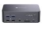 Preview: 2-Port 8K 60Hz 3-Monitor DisplayPort KVM-Switch with USB 3.0, incl. 1.5m PC-Cable, AV Access iDock-D23